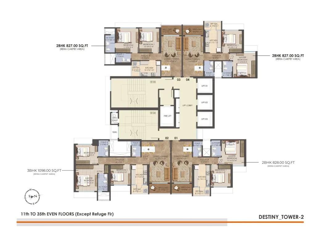 Asmi Legacy 11-35 floor plan